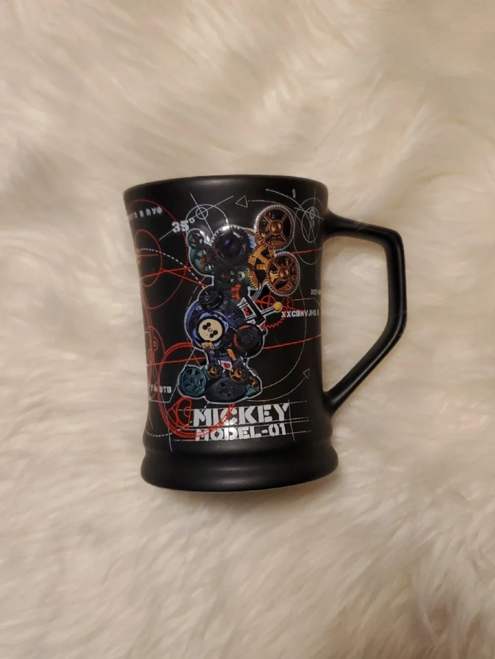 Mickey Model-01 Black Gear Graphic Mug